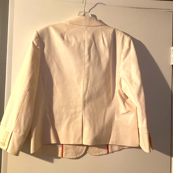 NWT:TORY BURCH Pale Pink Gardner Blazer🌸 - Picture 3 of 8